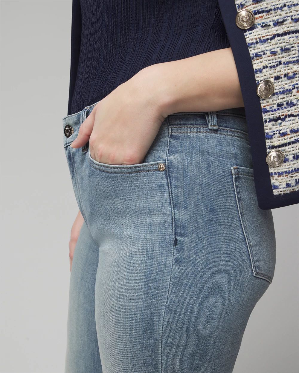 Mid rise 2024 curvy jeans